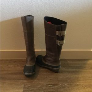 Sorel Slimpack ll tall riding boots 7